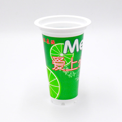 Biodegradable 300ml Plastic Yogurt Cup Single Serve 9.16g