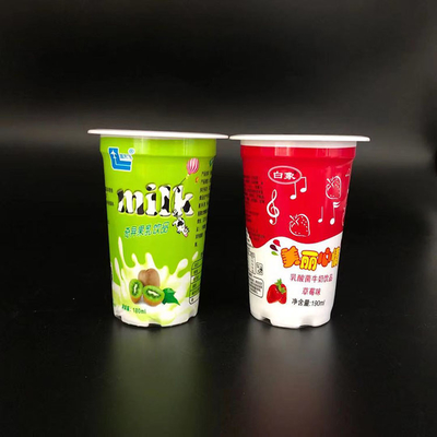 180ml Food Grade Yogurt Plastic Cup Frozen Yogurt Cup With Lid