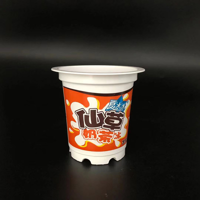 95ml To 320ml Ice Cream Plastic Cups With Lids Custom Printed Disposable