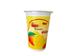 White Plastic Yogurt Cup with 75*50*100mm for Bulk Packaging