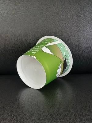 150ml plastic yogurt IML print with aluminum foil lid and plastic lid