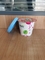150ml plastic IIML yogurt cup with foil lid and plastic lid