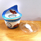 95mm top size198g yogurt Plastic packaging cup customised logo