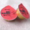 Blue Red Precut Heat Seal Foil Lids 22mm To 144mm For Glass Contanier