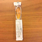 Biodegradable Honey Plastic Spoon 3g 130*27*12.7mm with aluminium foil seal