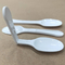 13cm 9.5cm Plastic Yogurt Spoon Folding Ice Cream Spoons Disposable Non Odor