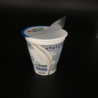 Shrink Label Plastic Yogurt Cups 5.7oz 170ml Disposable Frost Resistance