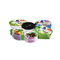 Ice Cream Yoghurt Pot Die Cut Foil Lidding Eco Friendly 80 Micron 90 Micron