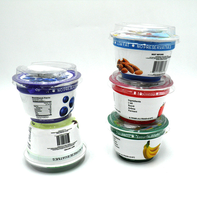 plastic yogurt cup 230ml 198g 95mm top size