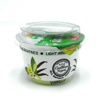 plastic yogurt cup 230ml 198g 95mm top size