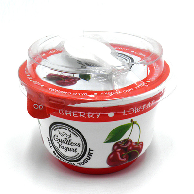 plastic yogurt cup 230ml 198g 95mm top size