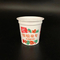 120ml 4oz disposable yogurt cups yogurt container with aluminum foil lids