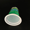 350ml white kids disposable plastic ice cream cups custom printing yogurt