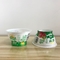 Food grade Plastic yogurt cups with aluminum foil lids