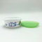 250ml PP plastic cup with plastic lid