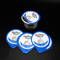 75.5mm Die Cut Foil Lidding VMPET Yogurt Lids Recyclable Anti Acid