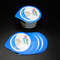 Yogurt Leakproof Pre Cut Lids Anti Corrosion ISO9001 Easy Peel Off