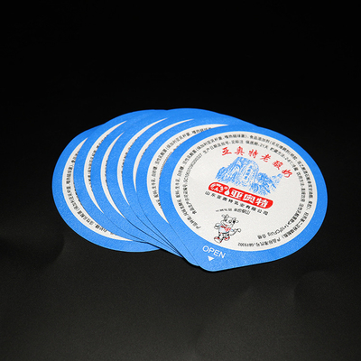 40 Micron 98mm Yogurt Foil Lid Disposable Roundness Pre Cut PE Film