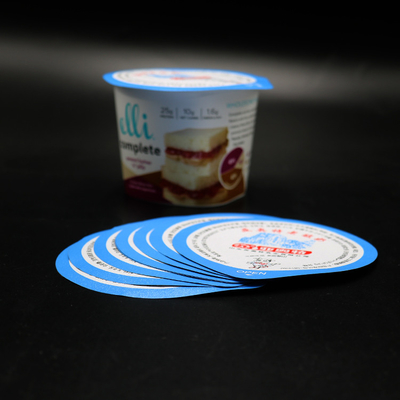 40 Micron 98mm Yogurt Foil Lid Disposable Roundness Pre Cut PE Film