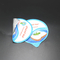 Yogurt Cup 144mm Pre Cut Foil Lid PVC Lacquer 90 Micron For Ice Cream Container