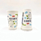 7 Oz Disposable Yogurt Paper Cup Eco Friendly 70mm OD 7.5g Weight
