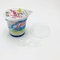 125ml 4oz disposable plastic PP food grade yogurt cup 5g with aluminum foil lid