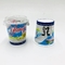 Container Set Plastic 125g Yogurt Cup With Custom Shrink Label